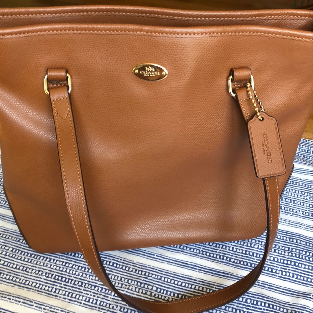 EUC Coach Leather Tote
